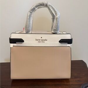 Kate Spade New York Staci Medium Saffiano Leather Satchel Purse